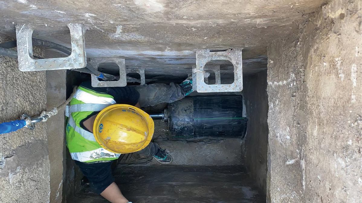 定城镇HDPE短管内衬法